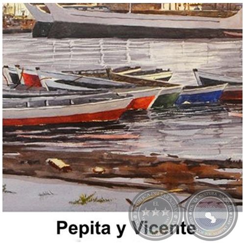 Pepita y Vicente - Obra de Emili Aparici